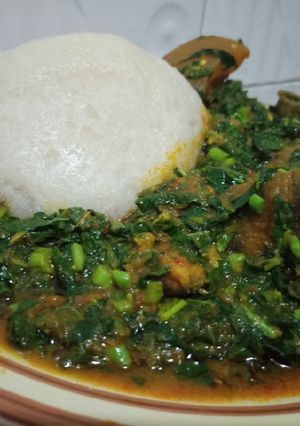 A picture of Poundo yam.
