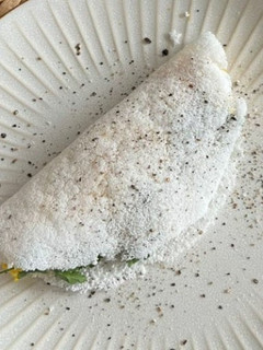 Foto de Tapioca com Ovo Mexido e Rúcula