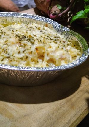 Foto resep Makaroni keju kukus soft n creamy (mpasi >1tahun)