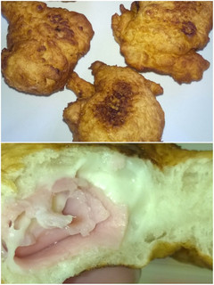Una foto de Buñuelos de jamón y queso
