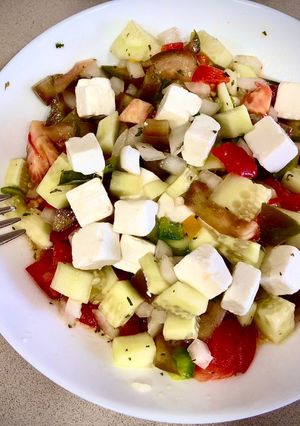 Una foto de Ensalada Shopska