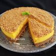 Tarta flan sin horno