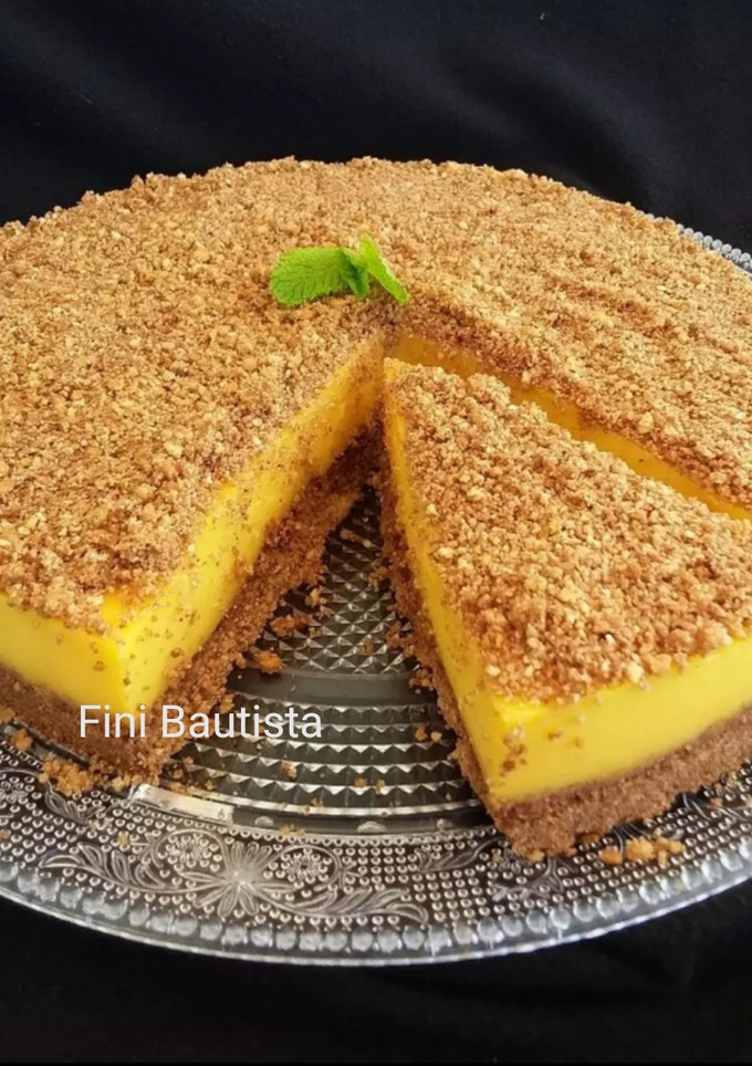 Una foto de Tarta flan sin horno