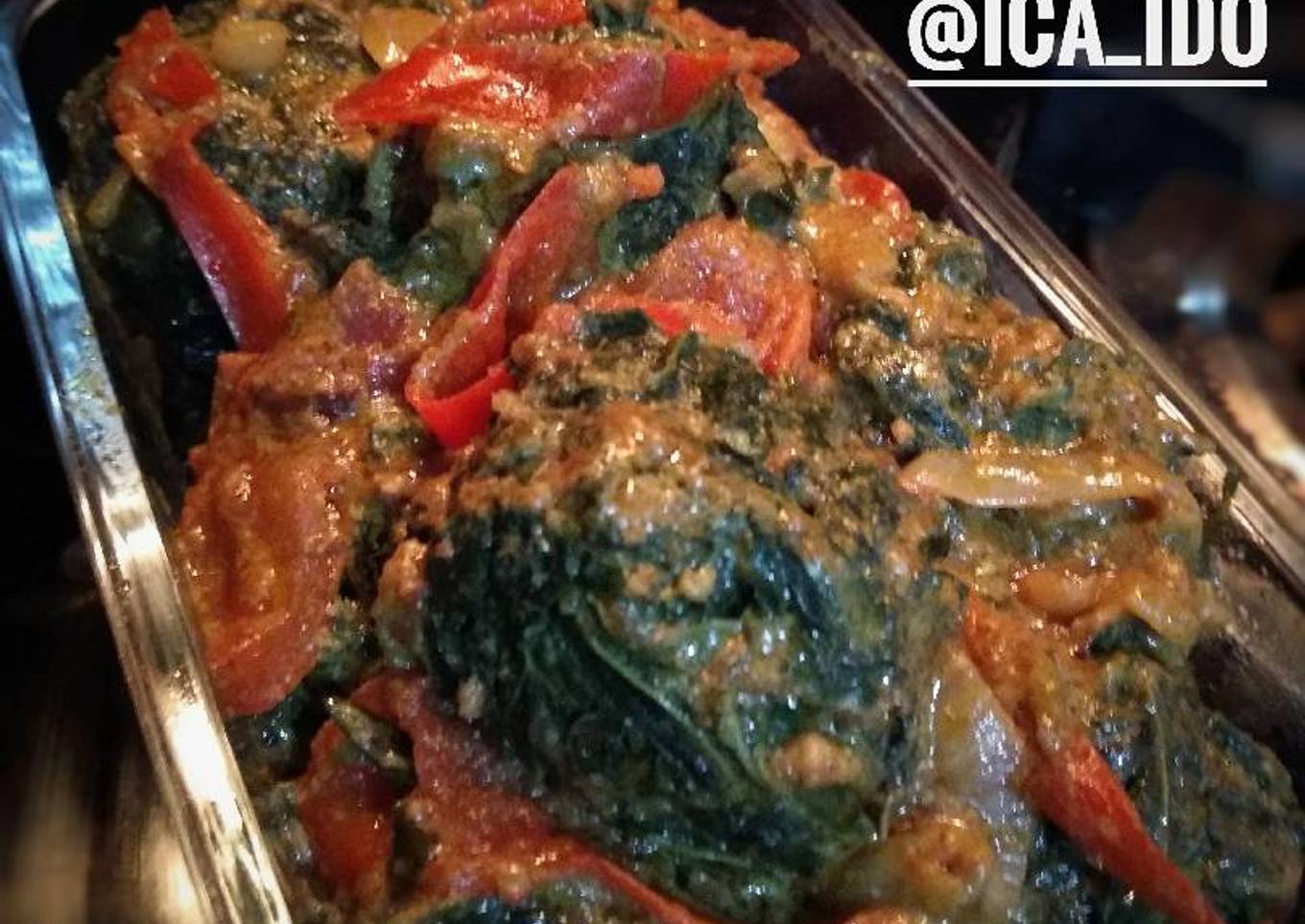 Perkedel Singkong Bumbu Rendang Kuah Susu