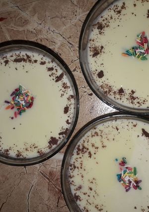 صورة لوصفة تحلية باردة بثلاث أذواق