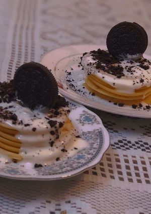 Hình của món Pancake sữa chua.