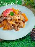 Beef stroganoff