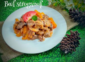 Foto resep Beef stroganoff