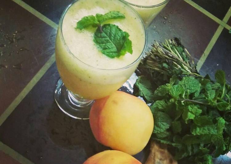 Recipe of Award-winning Ginger Peach soda