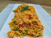 Una foto de couscous frío