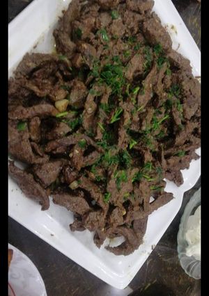صورة لوصفة كبده عجل