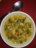 Potaje de lechuga y verduras