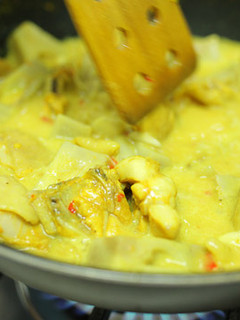 A picture of Young Jackfruit gravy(Sayur nangka).