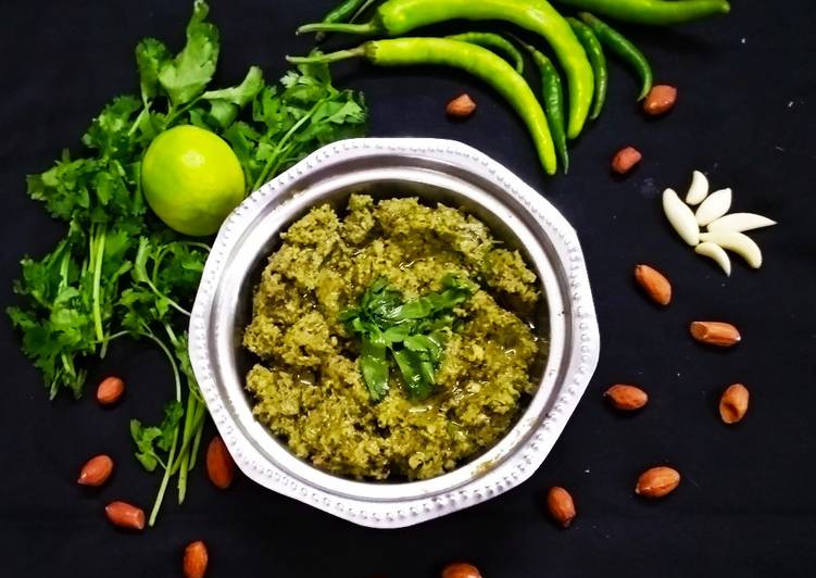 Easiest Way to Make Perfect Maharastrian Thecha chutney