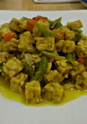 Foto resep Tempe buncis bumbu kuning