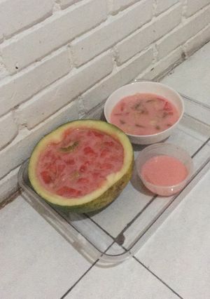 Foto resep Pinky fresh puding 🥰