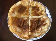 A picture of eggless crepe