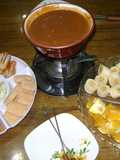 Fondue de dulce de leche simple