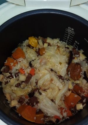 蔬菜飯 的食譜成品照片