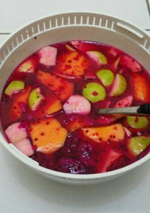 Foto resep Es buah suka-suka ala bundis