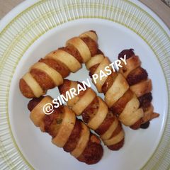A picture of Potato curl roll.