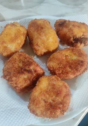 A picture of Creamy Crabstick Croquettes.