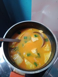 Foto resep Sayur Tahu Kuning