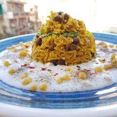 A picture of Moti chawal.