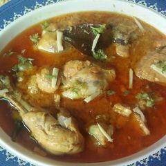A picture of Chicken korma.