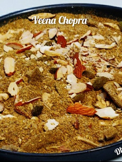 धनिया पंजीरी (dhaniya panjiri recipe in Hindi) रेसिपी मुख्य फोटो