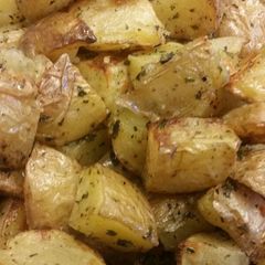 A picture of Bacon-Garlic Marinated Potatoes.