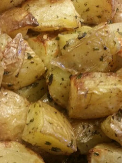 A picture of Bacon-Garlic Marinated Potatoes.
