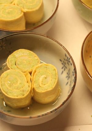 毛豆蛋卷 的食譜成品照片
