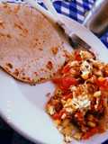 Semi-omelette revuelto