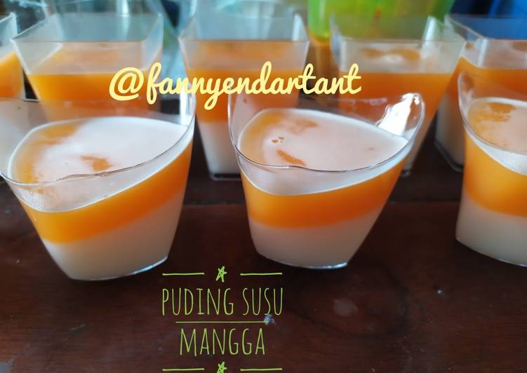 Puding Susu Mangga