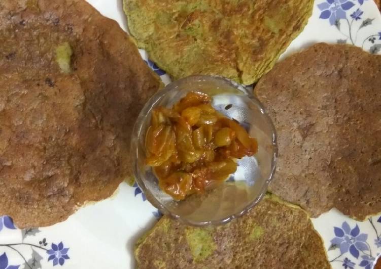 Simple Way to Prepare Speedy Oil free besan chilla