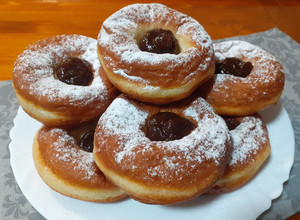Szalagos fánk / Farsangi fánk recept fotója