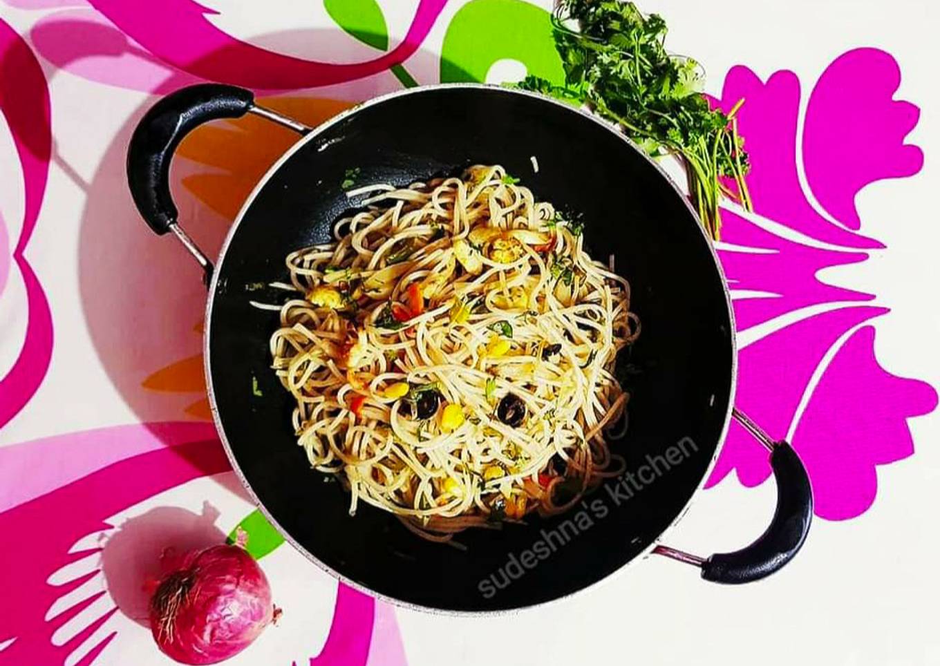 Chicken Sausage Noodles