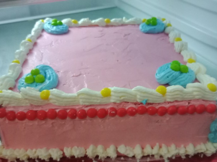 Langkah Mudah untuk Menyiapkan Kue ulang tahun tanpa mentega putih, Lezat Sekali