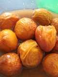 Duraznos en almíbar con canela y jengibre