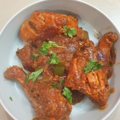 A picture of Kadhai Chicken Indian Restaurant Style.