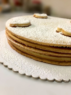 Una foto de Torta de alfajor