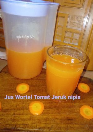 Foto resep Jus wortel tomat jeruk nipis