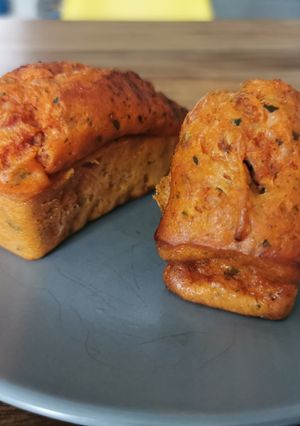Une photo de Cake salé à l'air fryer