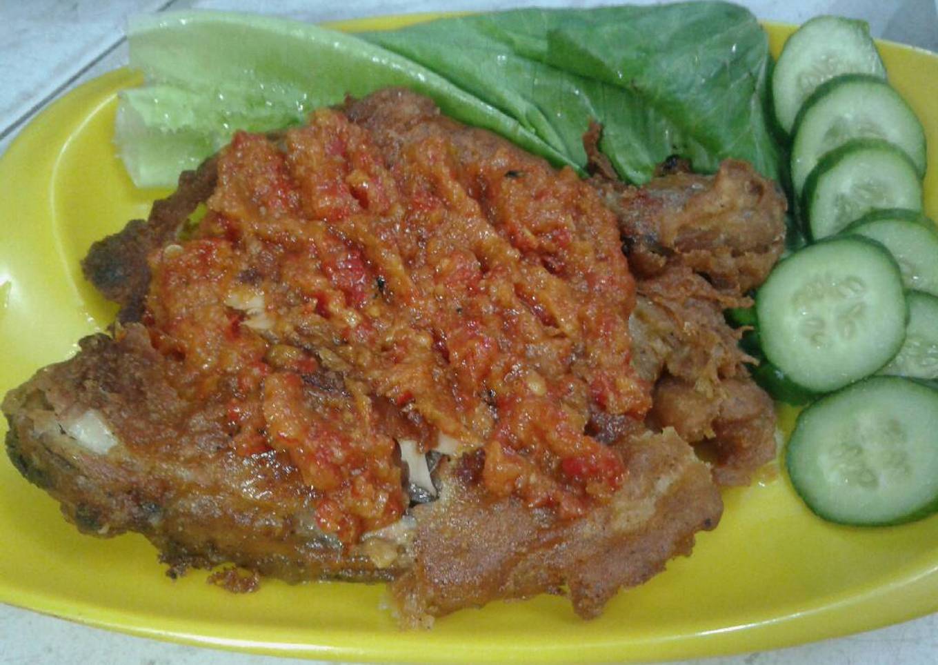 Ayam Geprek / Ayam Gepuk