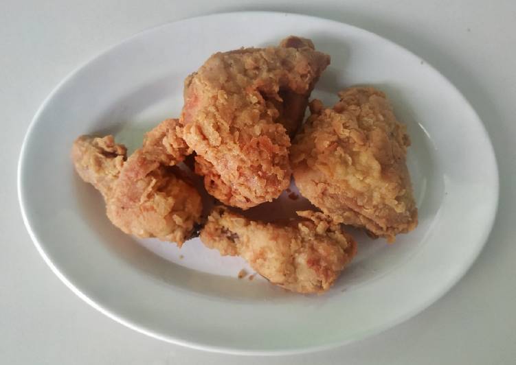 Resep #56 Ayam Crispy Renyah Tanpa Minyak Berlebih, Lezat