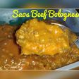 Saos Beef Bolognese (home made)