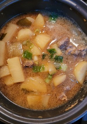 Foto resep 103. Doenjang Jjigae 된장찌개
