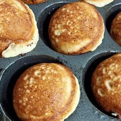 A picture of Wheat sweet paniyaram.