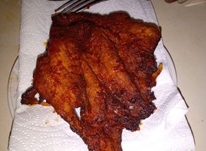 Una foto de Cecina de puerco enchilada en air fryer